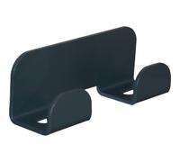 Patère magnétique double - noir - 12180 DEVISMES