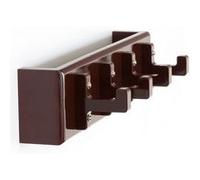 Patere marron avec crochets a cles Marron G