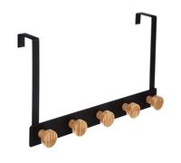 Patère métal bambou 5 têtes pour porte n