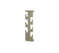 HAKU Möbel garderobe Murale Vert, Acier - Dim.: L 15 cm x H 60 cm x P 8 cm, Style: Modern