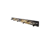 Patere murale coloris noir-dore - Dim : L 115 x P 6 x H 11 cm - -