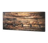 HAKU Möbel garderobe Murale Bronze, Motif, MDF, métal - Dim.: L 60 cm x H 25 cm x P 8 cm, Style: Modern
