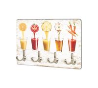 Patère Murale Design "Jus" 30cm Multicolore