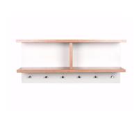 Patère Murale Design "Northgate" 65cm Chêne