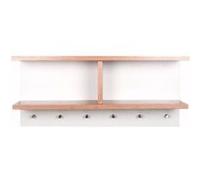 Patère Murale Design "Northgate" 65cm Chêne