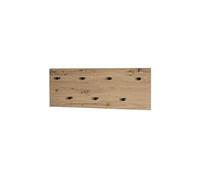 Patère Murale Double "Miranda" 80cm Chêne & Noir