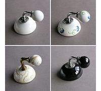 Patère murale, patères, lot de 4 crochets muraux en céramique, décoration for chambre de fille, salle de bain, cuisine, salle de bain, patères simples colorées à visser, moderne for accrocher un porte