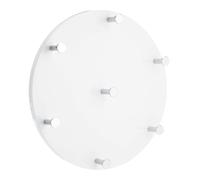 Patère Murale Ronde "Kely" 35cm Blanc