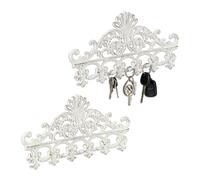 Patère porte-manteau en fonte avec 5 crochets Lot 2 style baroque antique ancien