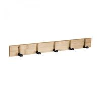 Vivezen - Patère, porte manteau mural rétractable - Bois - Plusieurs modèles