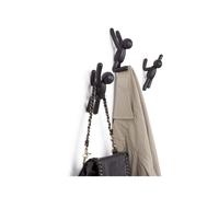 Umbra - Buddy Crochet mural, set de 3, noir