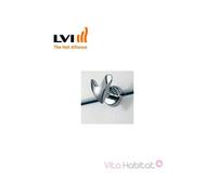 Patères en V pour INYO, APANEO et SILAY - Blanc - LVI - 3900141