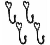 Patères Murales Moutien à crochet de manteau Vintage Chapeau de chambre Horme HORDER COEAU COAP Rangement de manteau décoration décoration de chambre à coucher cuisine salle de bain 4 pack