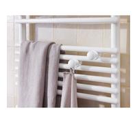 Patères rondes blanches lot de 2 - THERMOR - 498013