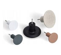 Patères rondes Zeller set de 5
