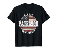 Paterson New Jersey Drapeau américain Vintage T-Shirt