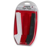 Pince à papier PATERSON - Lot de 3 pinces - 1xNoire, 1xRouge et 1xBlanche