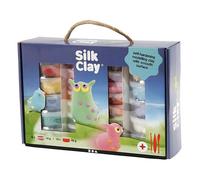 Silk Clay Coffret de modelage – 31 pièces – couleurs assorties – Creotime Multicolore G