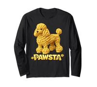 Pâtes au Caniche Nourriture Italienne Spaghetti Puppy Love is Not Ruff Manche Longue