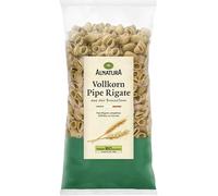 Pâtes bio complètes ALA NATURAA Pipe Rigate 500g - Qualité nutritionnelle - Certifiées biologiques - Idéales pour une alimentation saine - Le Lot De 4