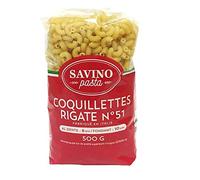 Pâtes Coquillettes Rigate n°51 - Savino Pasta - paquet 500g