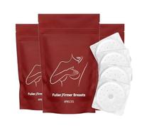 Pates mammaires Glam Cherry, soutien naturel à l'ascenseur, amélioration de l'agitation, une solution d'amélioration du buste naturel conçu spécifiquement pour les femmes ,3PCS