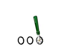 Pastawheel vert Marcato - roulette découpe pâtes avec 3 types de coupe