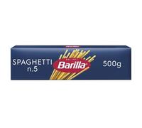 Pâtes spaghetti n°5 BARILLA - la boîte de 500g Lot De 4 - Par Lot