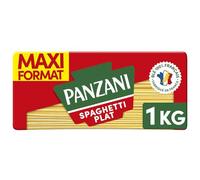 Pâtes spaghetti plat PANZANI pour un repas familial généreux - Format 1 kg - Saveur authentique - Lot de 4