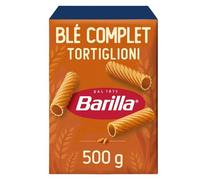 Pâtes tortiglioni blé complet BARILLA - la boîte de 500g Lot De 4 - Par Lot