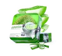 Patet Savon pour la peau, Patetskin Bright & Even Lemon Turmeric Soap Bar, Patet Skin Essential Oil Bar, Patetskin Bar Savon hydratant pour le visage et le corps (Aloe vera)