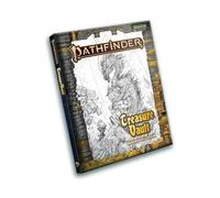 Pathfinder 2E Couverture de croquis Remastered Treasure Vault