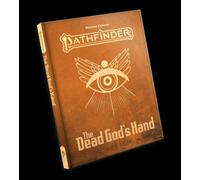 Pathfinder Dead God's Hand Special Edition - TTRPG Adventure, Niveaux 1-6 | Couverture en cuir synthétique de luxe avec relief métallique et ruban marque-page. Terminez la campagne Golarion