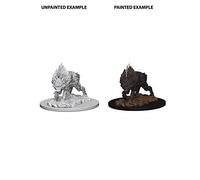 Pathfinder Deep Cuts Unpainted Miniatures - Dire Wolf