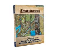 Paizo - Affiche/Carte Pathfinder Lost Omens Shining Kingdoms Poster Map Archive P2