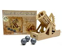 PATHFINDERS Kit STEM - Leonardo da Vinci Bombard Cannon | Kits scientifiques pour enfants de 12 à 14 ans | Jouets de physique pour enfants de 12 à 14 ans | Kit d'ingénierie pour enfants