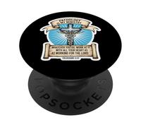 Pathologiste chrétien La pathologie est Mon ministère Docteur Jésus PopSockets PopGrip Adhésif