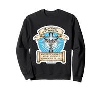 Pathologiste chrétien La pathologie est Mon ministère Docteur Jésus Sweatshirt
