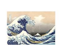 Pathos Studio KATSUSHIKA HOKUSAI - La Grande Vague de Kanagawa (Giclée Art Print) 12,7 x 17,8 cm