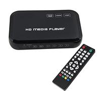 Pathson HD Lecteur Multimédia Media Player boîtier Multifonctions USB 2.0/ SD/MS/MMC- avec VGA,AV, HDMI Sorties 1080P(1920×1080)