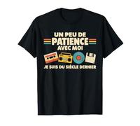 Patience avec Moi Je suis du Siècle Dernier Cassette Vintage T-Shirt