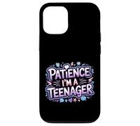 Patience I'm A Teenager Phase de Croissance maussade - Coque pour iPhone 12/12 Pro