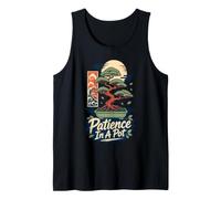 Patience in A Pot T-Shirt Art du Bonsai Japonais Débardeur