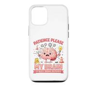 Patience, s'il Vous plaît, Mon Cerveau est occupé à Faire des réparations Coque pour iPhone 12/12 Pro
