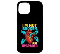 Patient en Chirurgie Cardiaque Non cassé, Juste amélioré pour se rétablir Coque pour iPhone 15