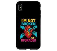 Patient en Chirurgie Cardiaque Non cassé, Juste amélioré pour se rétablir Coque pour iPhone XS Max