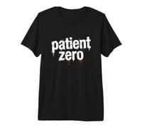 Patient Zero Horror Zombie Apocalypse T-Shirt Haut de Gamme