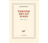 Richard Rognet – Patienter sous les nuages – Gallimard