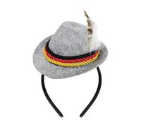 Patifirst Bandeau Oktoberfest,Accessoire Fête de la Bière - Décoration de Chapeaux Rétro en Feutre pour Fêtes à Thème Adultes Célébrations - Fêtes Oktoberfest et Halloween