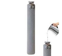 Patifirst Bouillotte À Eau Chaude Avec Housse | Pochette Chauffante Longue - Sac d'Eau Chaude Thermique pour Soulagement - Pour Les Bras Le Cou Les Épaules Les Jambes En Hiver Après L'Exercice À La